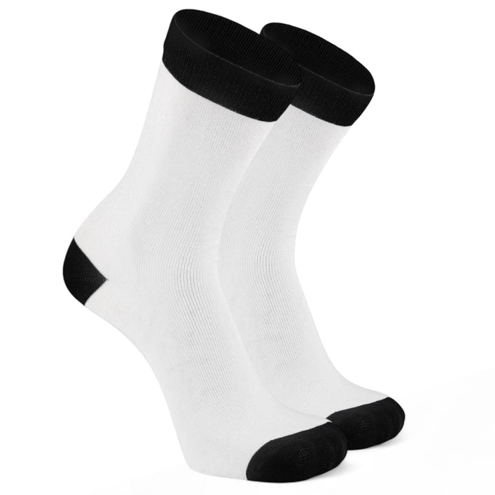 -White & Black Edge Bamboo- Elegance essentials-