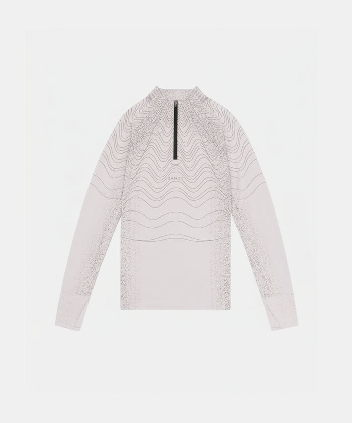 Women's Aceno Quarter Zip - Ash