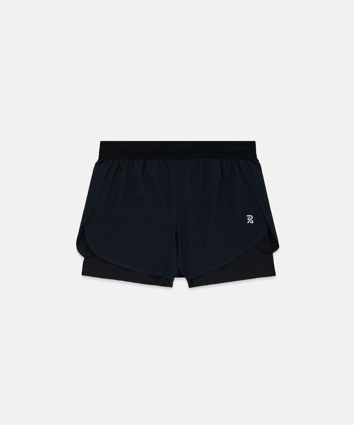 Women's CoolGrid™ 2-in-1 Run Shorts