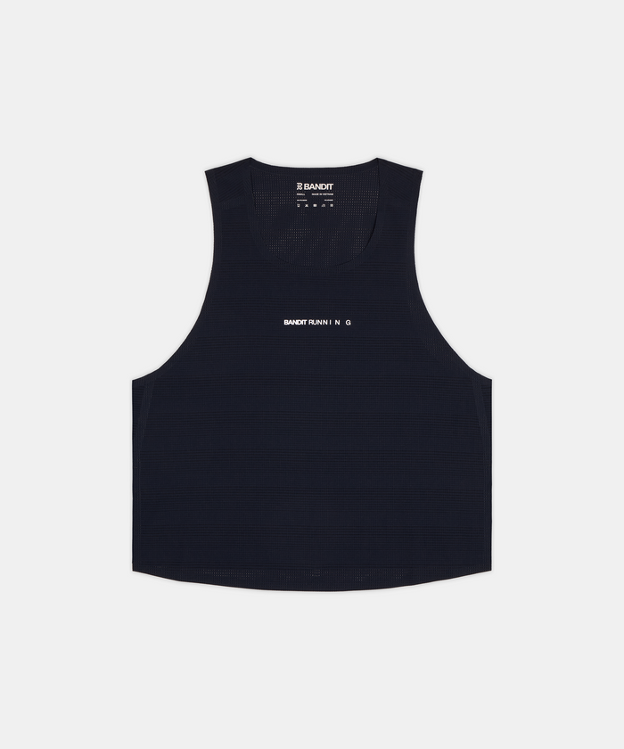 Women's CoolGrid™ Race Singlet - Black