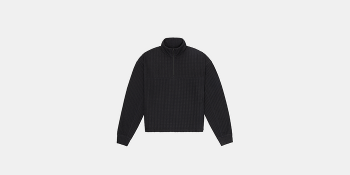 Women's MacroSoft™ Quarter Zip - Black