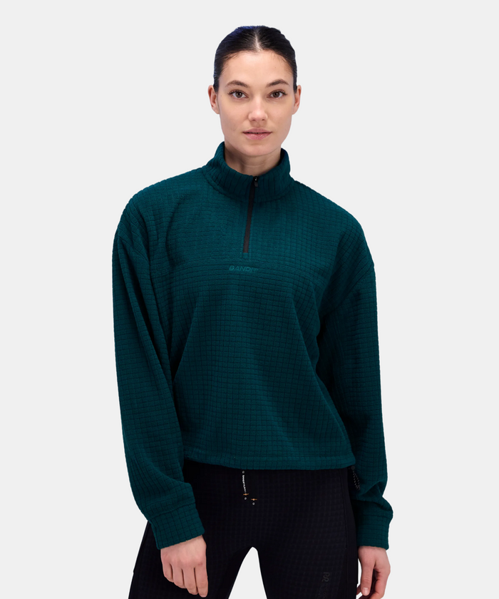 Women's MacroSoft™ Quarter Zip - Storm