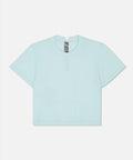 Women's Mercury Seamless™ Crop Tee - Minty Blue