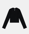 Women's Mercury Seamless™ Long Sleeve Crop - Black