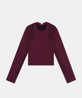 Women's Mercury Seamless™ Long Sleeve Crop - Fig