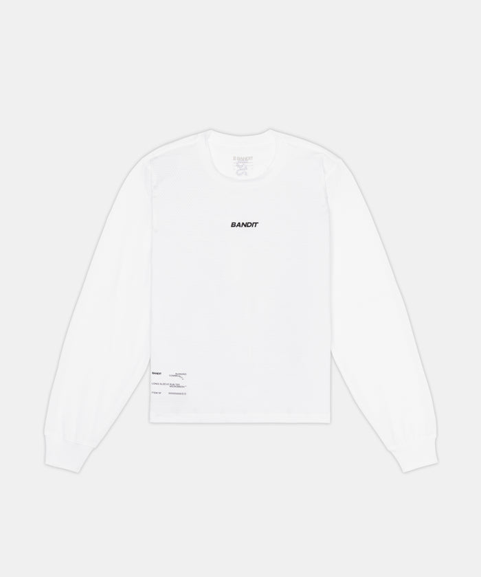 Women's Micromesh™ Long Sleeve Tee - White