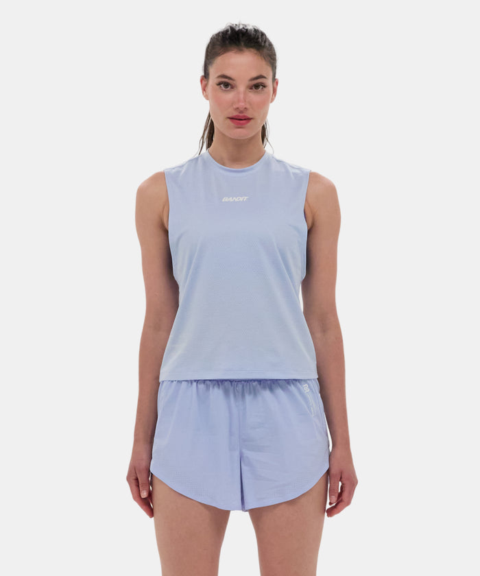 Women's Micromesh™ Run Tank - Breeze Blue
