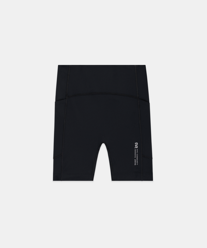 Women's Stamina™ High Waist 5" Compression Shorts - Black