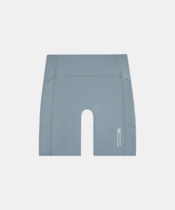 Women's Stamina-V™ High Waist 7" Compression Short - Tranquil Blue