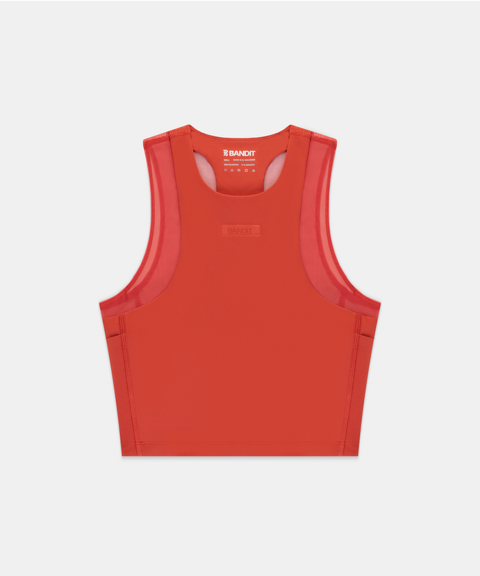 Women's Stamina-V™ Lyra Race Crop - Rusted Apricot