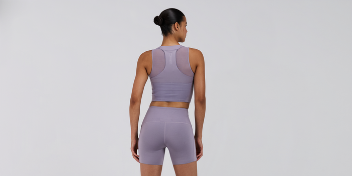Women's Stamina-V™ Lyra Race Crop - Violet Fog