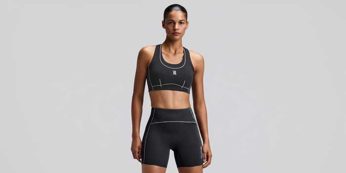 Women's Vanisher™ Pop Stitch™ Arco Run Bra - Anthracite