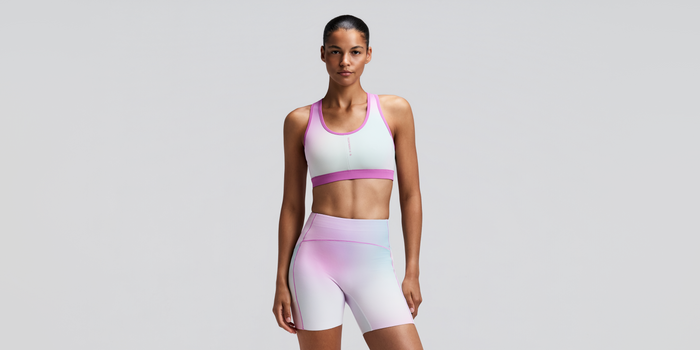 Women's Vanisher™ Reverso™ Scoop Neck Run Bra - Orchid Bloom Multi