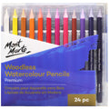Woodless Watercolour Pencils Premium 24pc