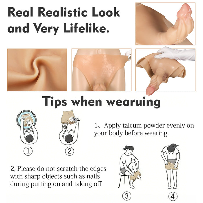 how to wear wearable dildo