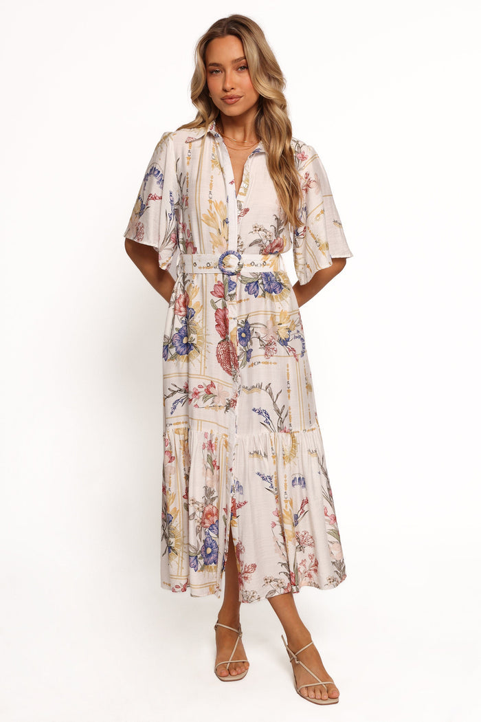Petal and Pup USA DRESSES Zaya Midi Dress - Floral
