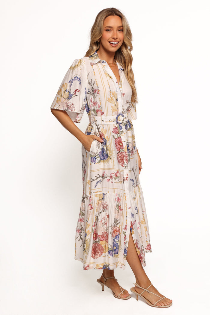 Petal and Pup USA DRESSES Zaya Midi Dress - Floral