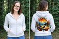 Zip up Sweatshirt Wolves