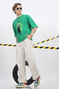 Zoro Round Neck Oversized T-Shirt